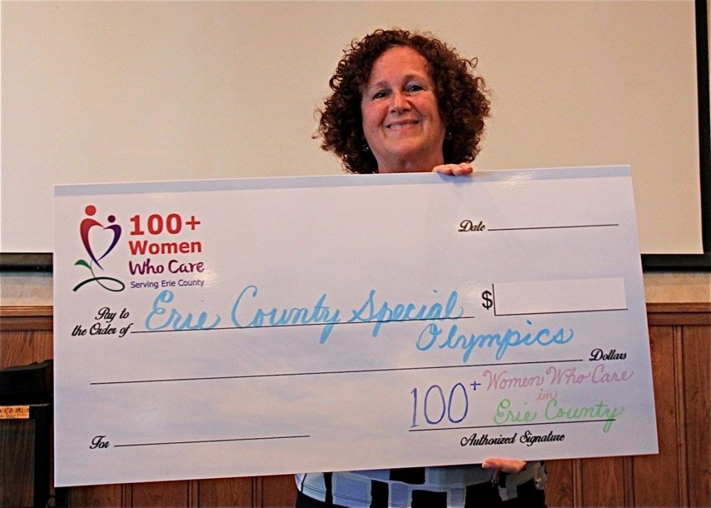 Congratulations, Peggy and Erie County Special Olympics