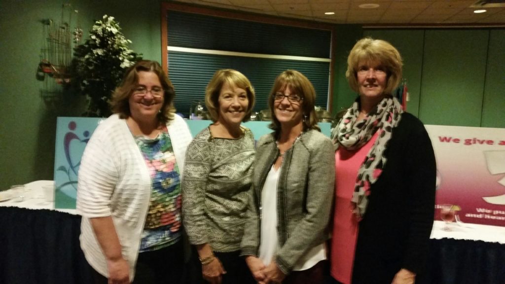 Founding Members:  Linda Ziegler, Pat Babiuch, Mary Anne Baxter, and Martha Miller