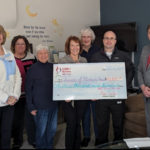 Presentation of 100 Women donation of $13,900