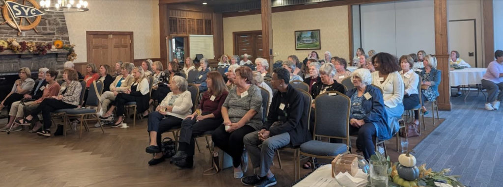 Members of 100 Women Who Care Oct 2025 meeting