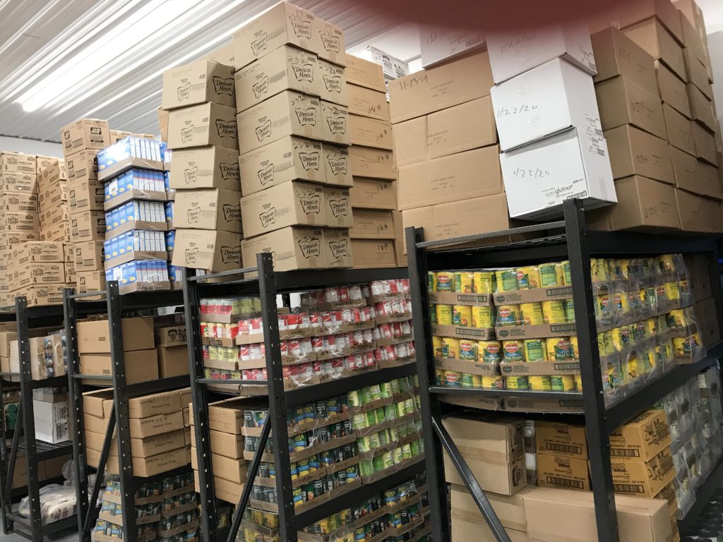 Food pantry at OHGO